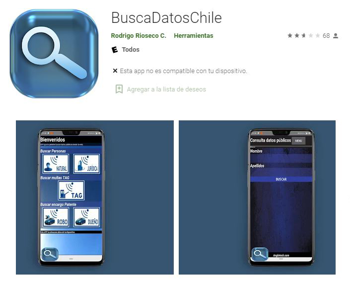 buscapersonachile